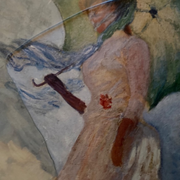 Print Beautiful Woman Walking In The Rain - Picture 3 of 3